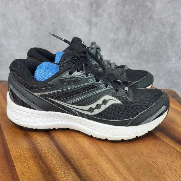 Saucony Shoes - Saucony Cohesion 13 Running Shoes Womens‎ 6 Black Sneakers Trainers S10559-1